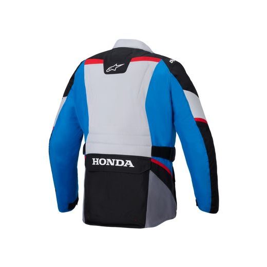 ALPINESTARS ST-1 WATERPROOF HONDA KOLEKCIA – MOTOCYKLOVÁ BUNDA NA CESTNÚ JAZDU (SIVÁ/MODRÁ/ČIERNA/ČERVENÁ) 2025