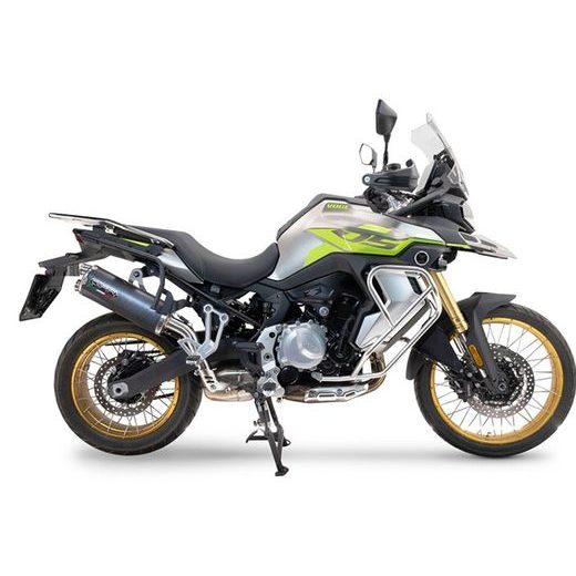 KONCOVKA VÝFUKU SLIP-ON GPR DUAL POPPY BRK24.VO.7.DUAL.PO BRUSHED STAINLESS STEEL INCLUDING REMOVABLE DB KILLER AND LINK PIPE