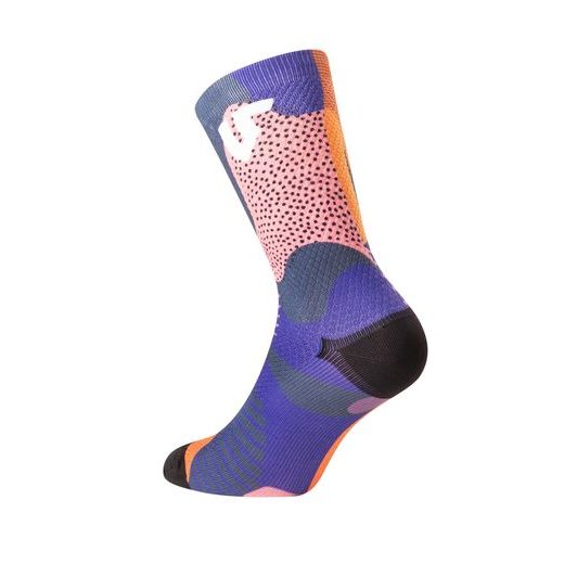 PONOŽKY FUNKY CAMO 2022, UNDERSHIELD (FIALOVÁ/RŮŽOVÁ/ŽLUTÁ)