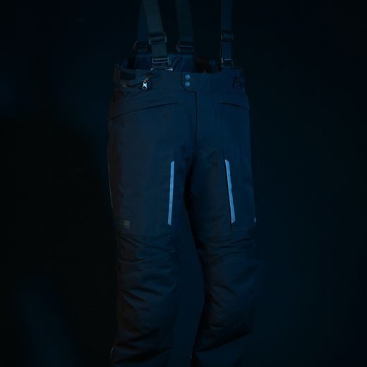 SKRÁTENÉ NOHAVICE HINTERLAND DRY2DRY™, OXFORD ADVANCED (ČIERNE)