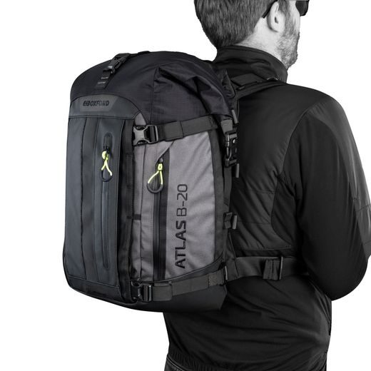 BRAŠNA ATLAS B-20 ADVANCED BACKPACK, OXFORD (SIVÁ, OBJEM 20 L)