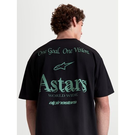 ALPINESTARS POST OVERSIZED CSF – VOĽNOČASOVÉ MOTO TRIČKO (ČIERNA)