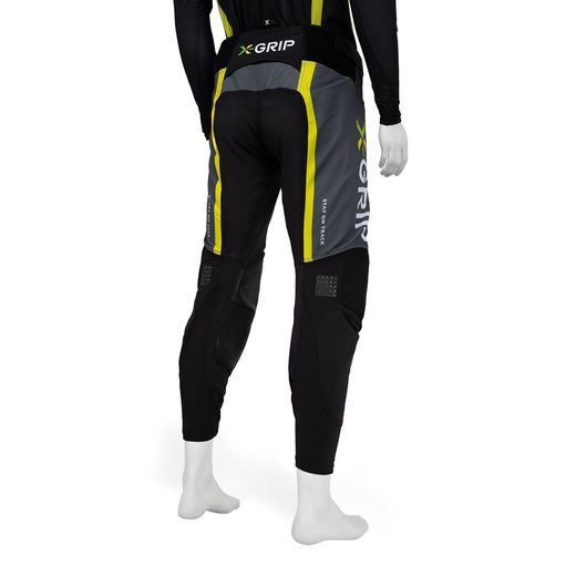 MOTOKROSOVÉ NOHAVICE X-GRIP TITANIUM – SIVÁ, BEZ VRECIEK