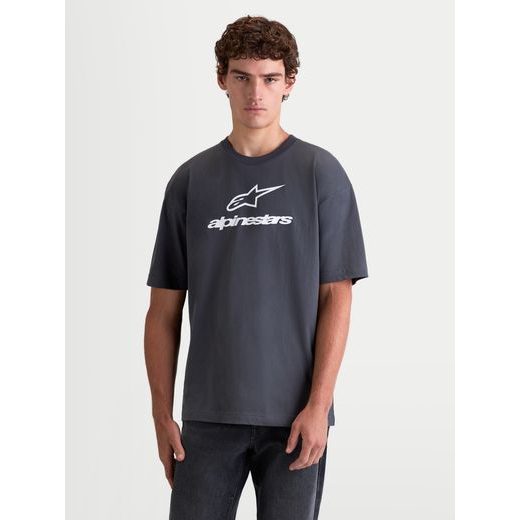 ALPINESTARS PRELUDE OVERSIZED CSF – VOĽNOČASOVÉ MOTO TRIČKO (TMAVO SIVÁ)