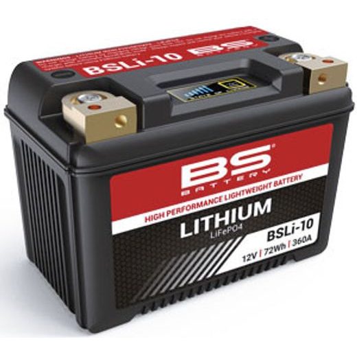 LÍTIOVÁ MOTOCYKLOVÁ BATÉRIE BS-BATTERY BSLI-10