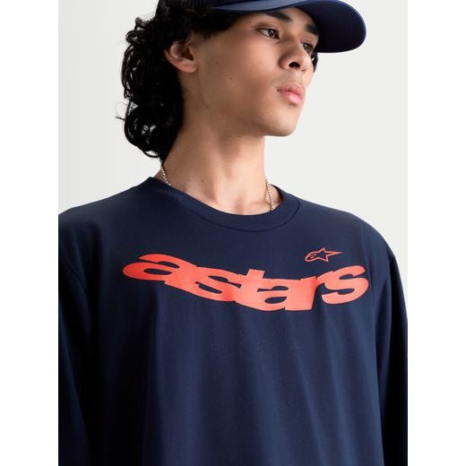 ALPINESTARS VELOCIFIER CSF DLHÝ RUKÁV – VOĽNOČASOVÉ MOTO TRIČKO (MODRÁ)