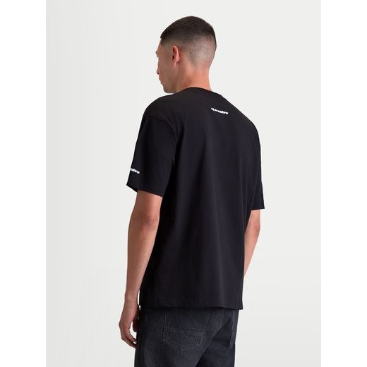 ALPINESTARS MANDATE OVERSIZED CSF – VOĽNOČASOVÉ MOTO TRIČKO (ČIERNA)