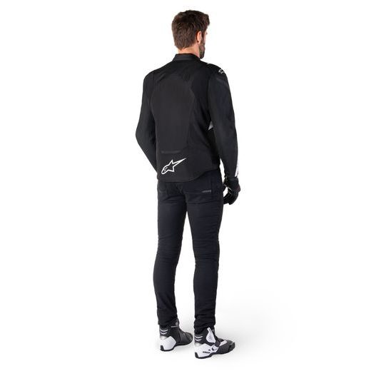ALPINESTARS T-JAWS V4 WATERPROOF – MOTOCYKLOVÁ BUNDA NA CESTNÚ JAZDU (ČIERNA/BIELA) 2026