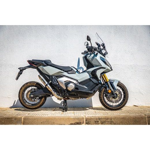 SLIP-ON EXHAUST GPR DEEPTONE HON.269.DE BRUSHED STAINLESS STEEL INCLUDING REMOVABLE DB KILLER AND LINK PIPE