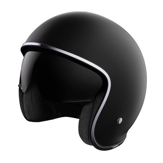 OPEN FACE HELMET STORMER PRIME ČIERNA MATNÁ L