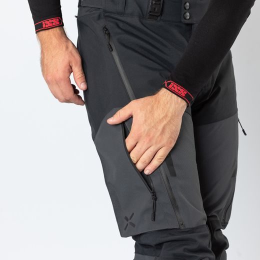 LAMINATED PANTS IXS VENTURE-GTX 1.0 X2-005405 BLACK-MID GREY XS