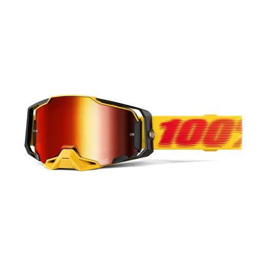100% ARMEGA TETSU – MOTOKROSOVÉ OKULIARE (ČERVENÉ SKLO)