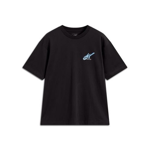 ALPINESTARS GHOST OVERSIZED CSF – VOĽNOČASOVÉ MOTO TRIČKO (ČIERNA)
