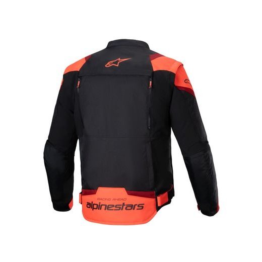ALPINESTARS T-STUNT AIR – MOTOCYKLOVÁ BUNDA NA CESTNÚ JAZDU (ČIERNA/ČERVENÁ FLUO/ČERVENÁ) 2025