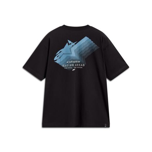 ALPINESTARS GHOST OVERSIZED CSF – VOĽNOČASOVÉ MOTO TRIČKO (ČIERNA)