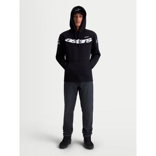 ALPINESTARS VELOCIFIER HOODIE – VOĽNOČASOVÁ MOTO MIKINA (ČIERNA)
