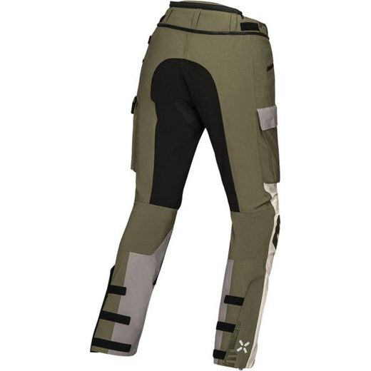 WOMEN'S LAMINATED PANTS IXS VENTURE-STX 1.0 X2-015605 OLIVE-LIGHT GREY D2XL