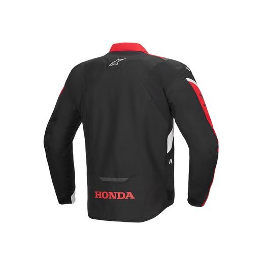 ALPINESTARS T-JAWS V4 WATERPROOF HONDA KOLEKCIA – MOTOCYKLOVÁ BUNDA NA CESTNÚ JAZDU (ČIERNA/ČERVENÁ/BIELA) 2025