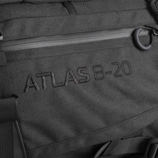 BRAŠNA ATLAS B-20 ADVANCED BACKPACK, OXFORD (ČIERNA, OBJEM 20 L)