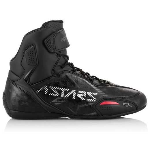 TOPÁNKY FASTER-3 2022, ALPINESTARS (ČERNÁ/STŘÍBRNÁ)