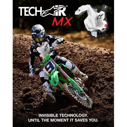 ALPINESTARS AIRBAGOVÁ VESTA TECH-AIR®MX PLASMA SYSTÉM – AIRBAGOVÝ SYSTÉM NA MOTORKU (BIELA/ČIERNA/ČERVENÁ) 2026