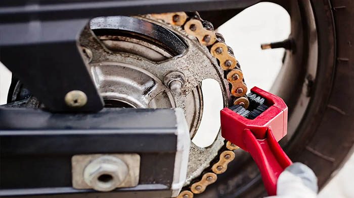 Údržba motocyklovej reťaze