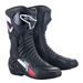 ALPINESTARS S-MX 6 – MOTOCYKLOVÉ TOPÁNKY NA CESTNÚ JAZDU (ČIERNA/BIELA/SIVÁ) 2023