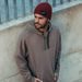 ALPINESTARS CAMINO TEXTURED OVERSIZED HOODIE – VOĽNOČASOVÁ MOTO MIKINA (SVETLO HNEDÁ)