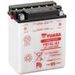 MOTOCYKLOVÁ BATÉRIA 12V, YB14L-A2, 14,7AH, 175A, KONVENČNÉ YUMICRON 136X91X168, YUASA ORIGINÁL (VR. BALENIE ELEKTROLYTU)