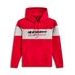 ALPINESTARS CUBIC HOODIE – VOĽNOČASOVÁ MOTO MIKINA (ČERVENÁ/SIVÁ)