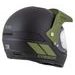 PRILBA FORMX FLATOUT, CASSIDA (ČIERNA MATNÁ/ZELENÁ/ZELENÝ MATNÝ ŠILT) 2025