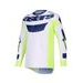 ALPINESTARS RACER AIR RIWAY – MOTOKROSOVÝ DRES NA MX A ENDURO (SVETLE SIVÁ/ŽLTÁ FLUO/MODRÁ) 2026