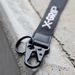 ZOSILNENÁ ŠNÚRKA NA KĽÚČE HEAVY DUTY X-GRIP – ČIERNA