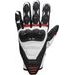 LEATHER GLOVES IXS RAPID 1.0 X4-320405 ČIERNO-BIELO-ČERVENÁ 2XL