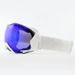 OKULIARE ARIETE MANTIS 13940-MBBA BIELA WHITE CLAWS, BLUE LENS