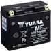 MOTOCYKLOVÁ BATÉRIA 12V, YT12B-BS, 10,5AH, 210A, BEZÚDRŽBOVÁ MF AGM 150X69X130, YUASA ORIGINÁL (VR. BALENIE ELEKTROLYTU)