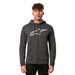 MIKINA AGELESS II FLEECE, ALPINESTARS (ŠEDÁ)