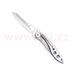LEATHERMAN SKELETOOL KBX SILVER - ZAVÍRACÍ NÔŽ S OTVÁRAČOM FĽAŠOU, KOMBINOVANÁ ČEPEL