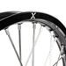 KOMPLETNÉ KOLESO V1 X-GRIP – 19" X 2,15", ČIERNA/MODRÁ – GASGAS MC 125 (2021 - 2022) A ĎALŠIE MODELY