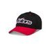 ALPINESTARS RETRO SNAPBACK – VOĽNOČASOVÁ ŠILTOVKA (ČIERNA/ČERVENÁ)