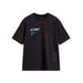 ALPINESTARS CHALK OVERSIZED CSF – VOĽNOČASOVÉ MOTO TRIČKO (ČIERNA)