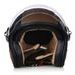 PRILBA HERITAGE, NOX PREMIUM (ČIERNA MATNÁ, HNEDÁ KOŽA) 2022