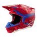 PŘILBA S-M5 ACTION 2, ALPINESTARS (ČERVENÁ FLUO/MODRÁ) 2024