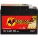BATÉRIE AGM PLUS 12V, BGTR4A-S, 2,3AH, 35A, BANNER BIKE BULL AGM PLUS 112X48X85