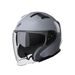 OPEN FACE HELMET STORMER RIVAL NARDO GREY GLOSSY 2XL