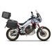 KOMPLETNÁ SADA ČIERNYCH HLINÍKOVÝCH KUFROV SHAD TERRA BLACK, 37 LITROV VRCHNÝ KUFOR, 36/47 LITROV BOČNÉ KUFRE, VRÁTANE MONTÁŽNEJ SADY A PLATNI SHAD HONDA CRF 1100 AFRICA TWIN