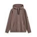 ALPINESTARS CAMINO TEXTURED OVERSIZED HOODIE – VOĽNOČASOVÁ MOTO MIKINA (SVETLO HNEDÁ)