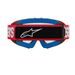 ALPINESTARS VISION YOUTH BLAZE – DETSKÉ MOTOKROSOVÉ OKULIARE NA MX A ENDURO (ČERVENÁ, ČÍRE PLEXI) 2025