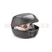MONOLOCK TOPCASE - 29L, KAPPA (ČIERNY, ČÍRA ODRAZKA, VR. PLATNE A UNIVERZÁLNY MONT. SADY)
