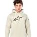 ALPINESTARS INSIGNIA HOODIE – VOĽNOČASOVÁ MOTO MIKINA (SVETLÁ OFF WHITE)